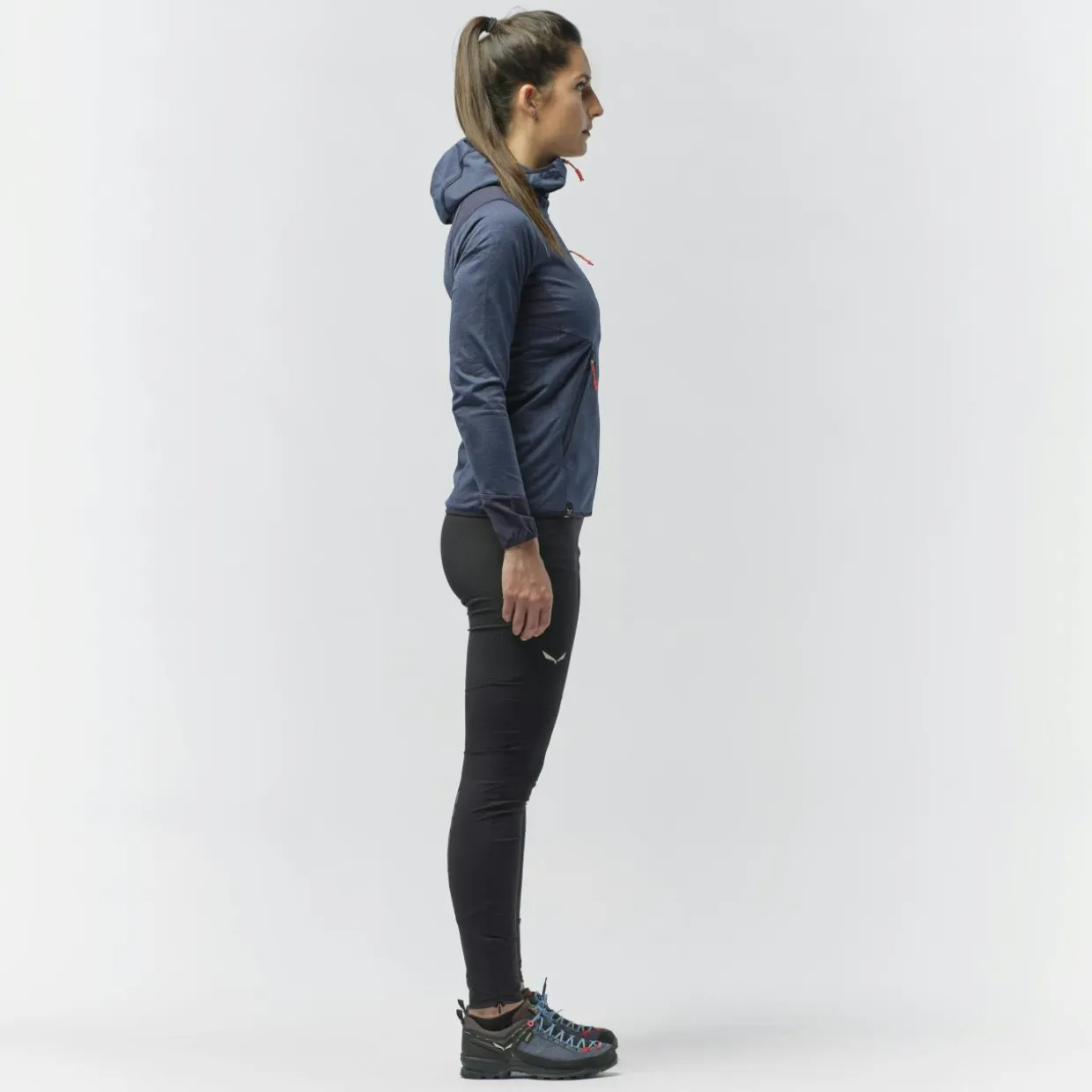 Agner Hybrid Polarlite Durastretch Damen Kapuzenjacke