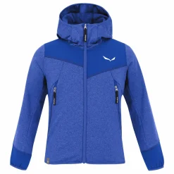 Agner Melange Polarlite Full Zip Kinder Kapuzenjacke