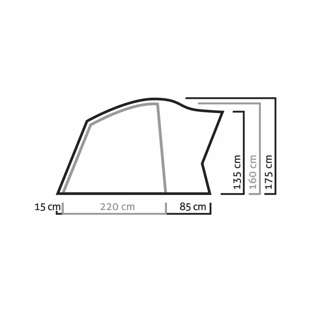 Alpine Hut IV Zelt