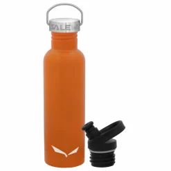 AURINO EDELSTAHL 0,75L FLASCHE MIT DOPPELTEM DECKEL