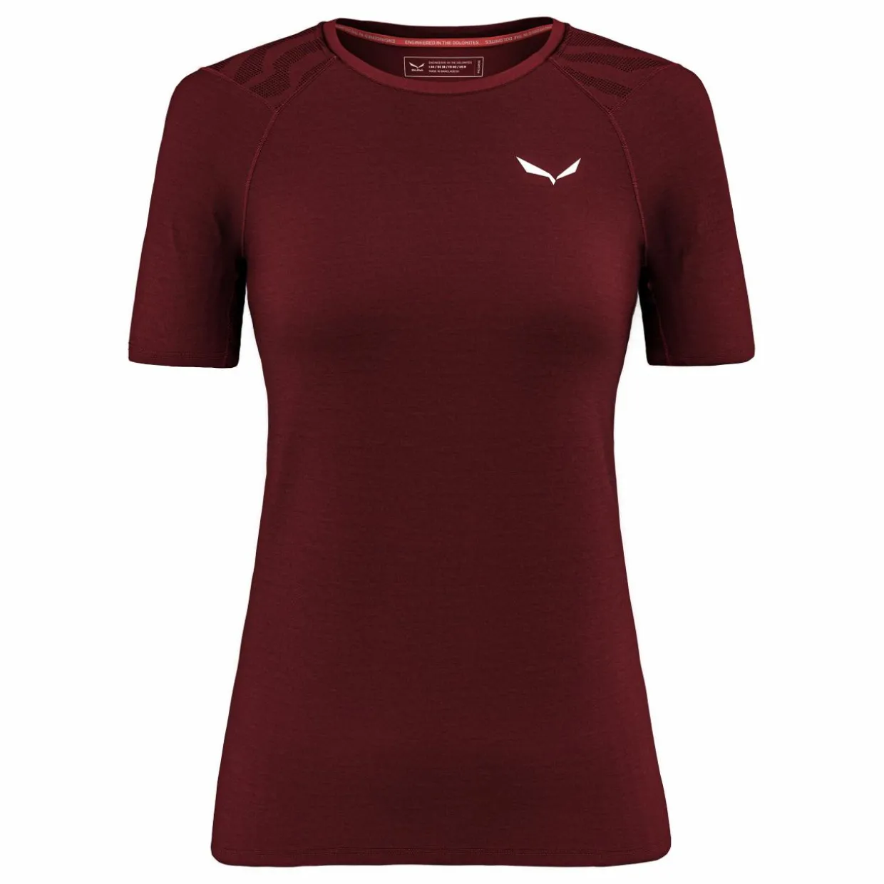 Cristallo Warm Alpine Merino Responsive Kurzarm Baselayer Damen