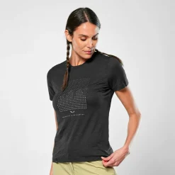 Eagle Dotted Mountain Trainer Merino T-Shirt Damen