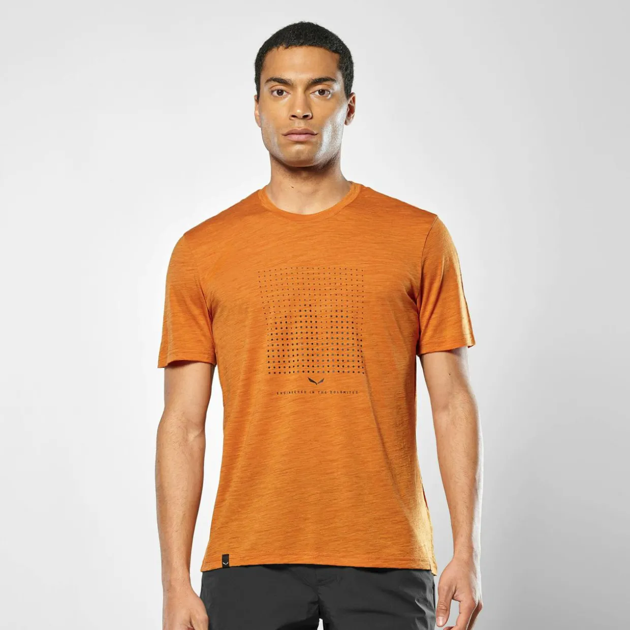 Eagle Dotted Mountain Trainer Merino T-Shirt Herren