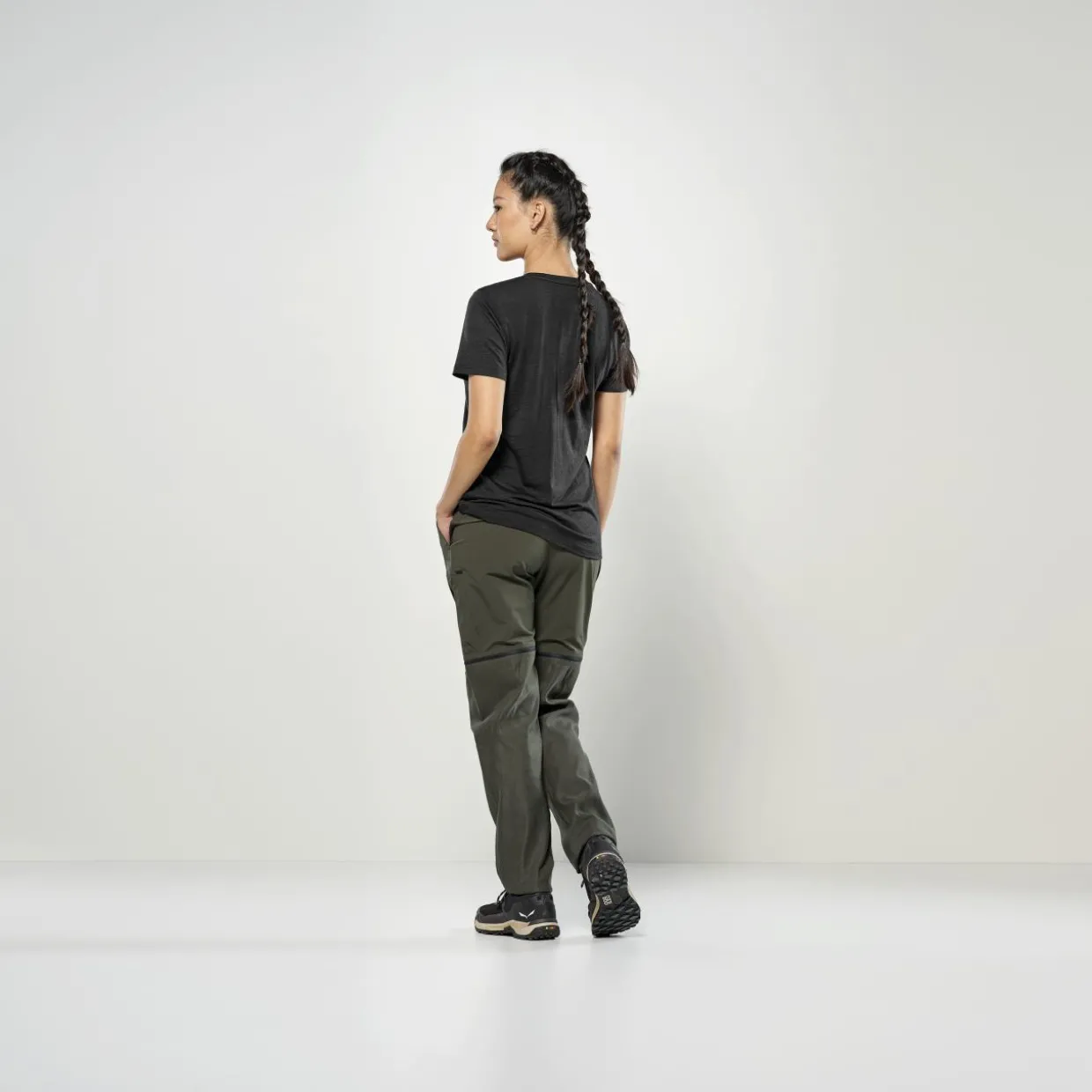 Eagle Minilogo Merino T-Shirt Damen