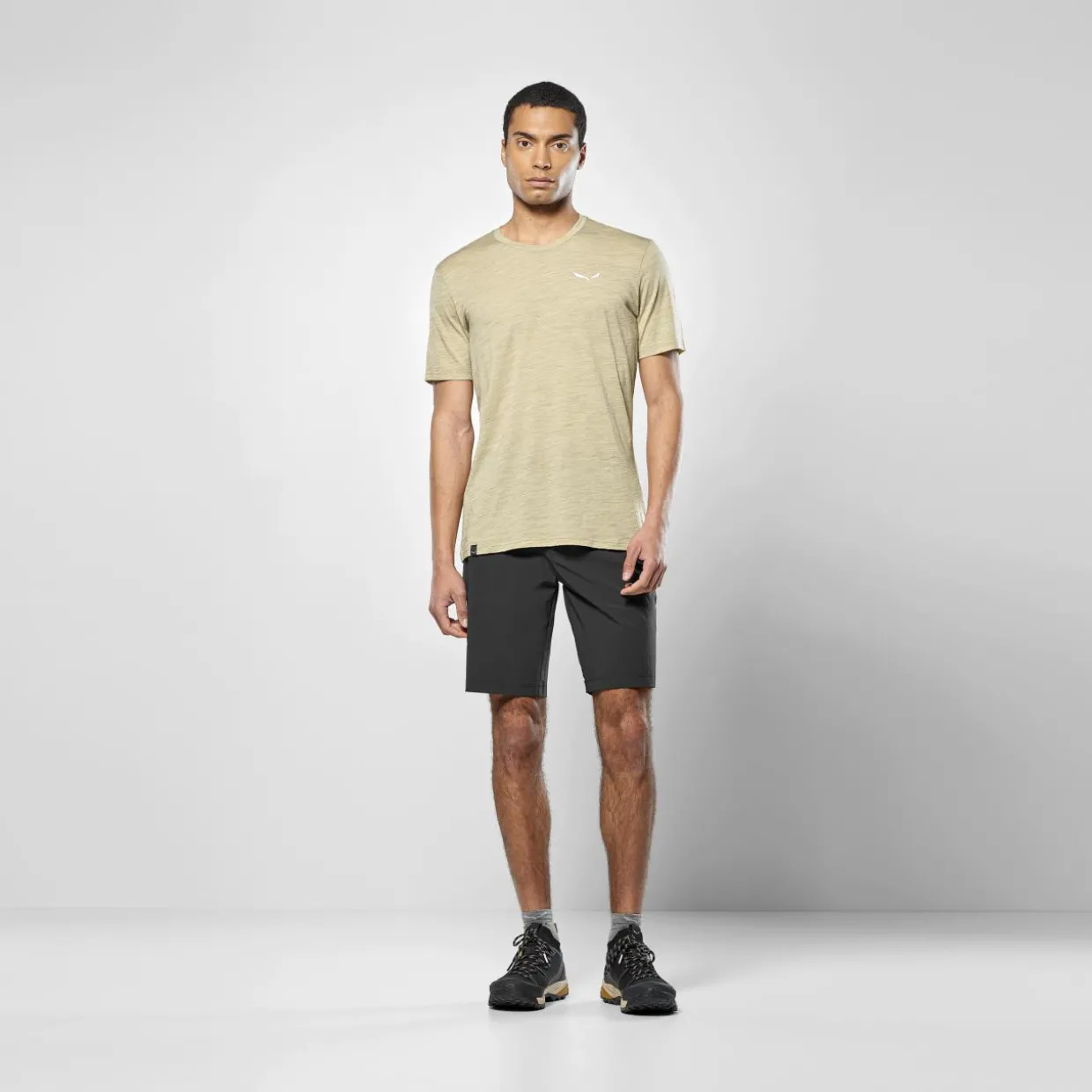 Eagle Minilogo Merino T-Shirt Herren