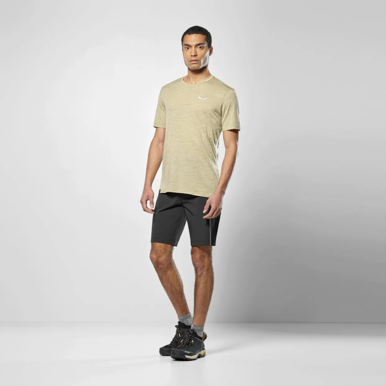 Eagle Minilogo Merino T-Shirt Herren