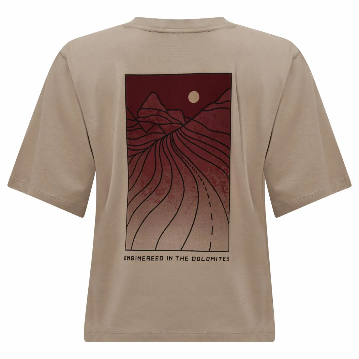 Eagle Sunset Loose T-Shirt Damen
