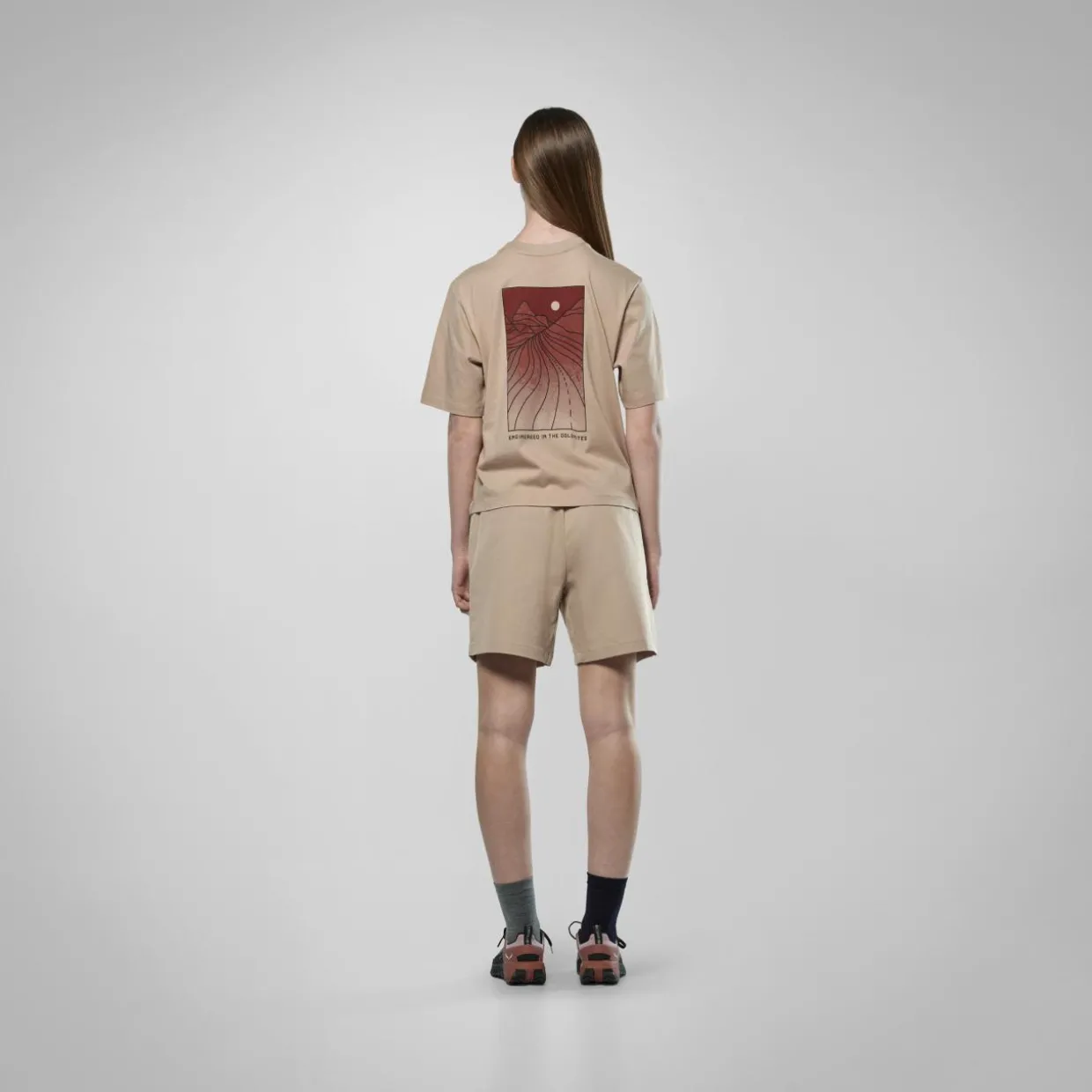 Eagle Sunset Loose T-Shirt Damen