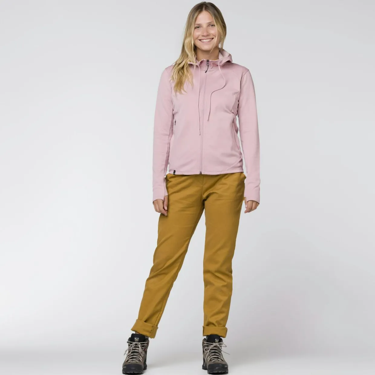 Fanes Merino Kapuzenjacke Damen