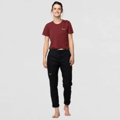 Lavaredo Hemp Cropped T-Shirt Damen