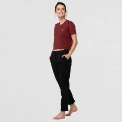 Lavaredo Hemp Cropped T-Shirt Damen