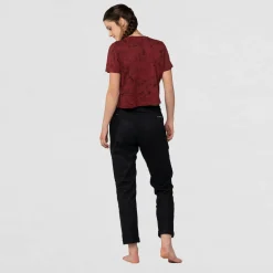 Lavaredo Hemp Cropped T-Shirt Damen