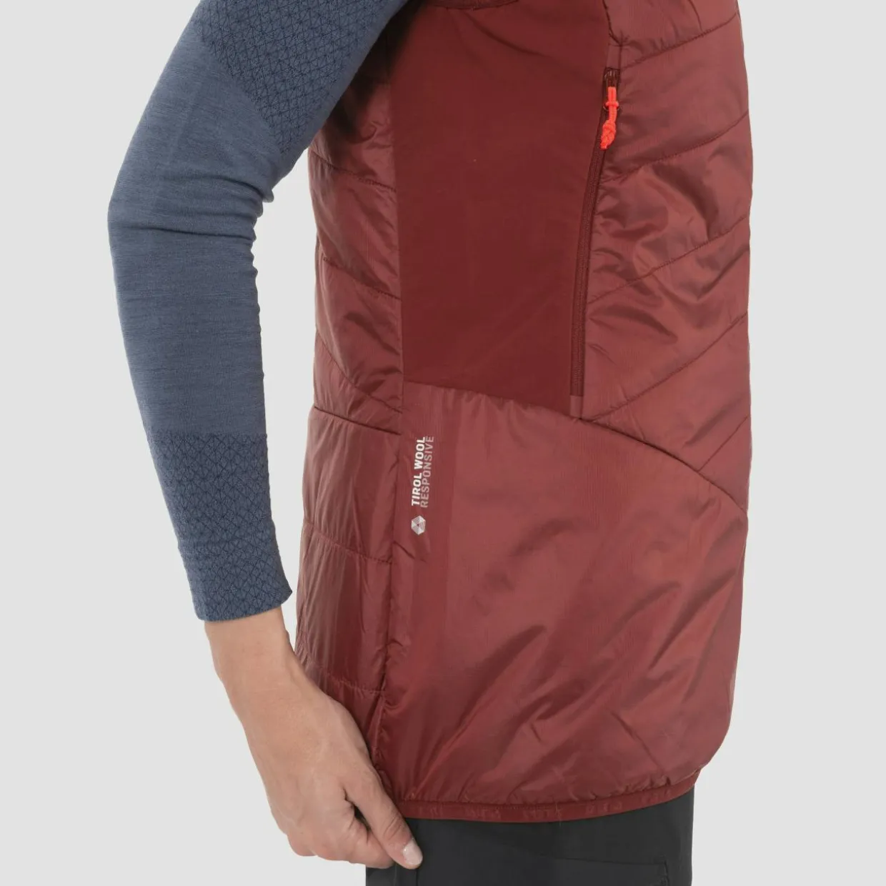 Ortles Hybrid TirolWool® Responsive Weste Damen