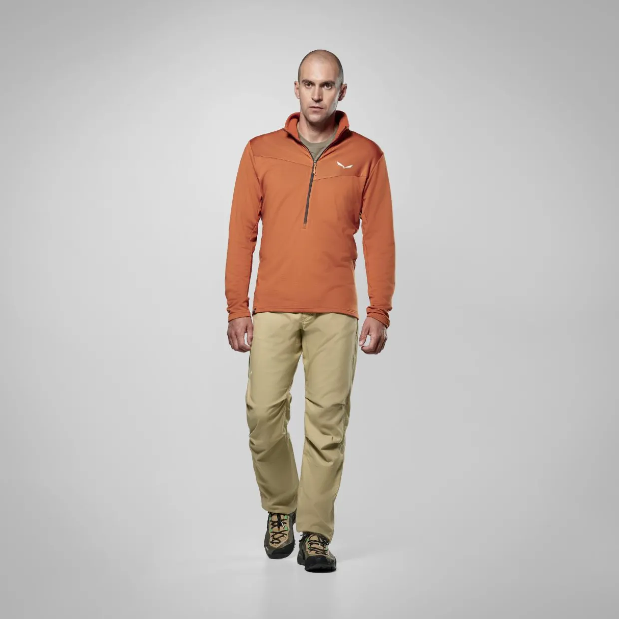 Puez Cammino Polarlite Half Zip Jacke Herren