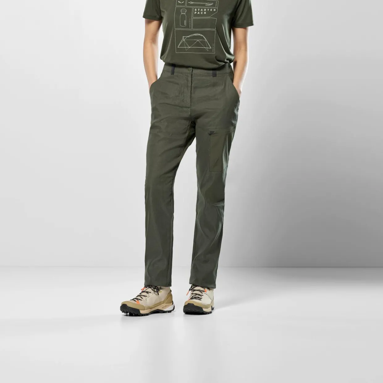 Puez Hemp Durastretch Hose Damen