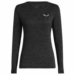 Puez Melange Dry’Ton Langarm T-Shirt Damen