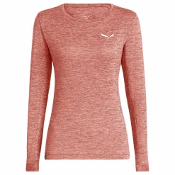 Puez Melange Dry’Ton Langarm T-Shirt Damen