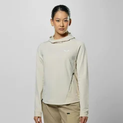 Puez Merino Durastretch Kapuzenpulli Damen