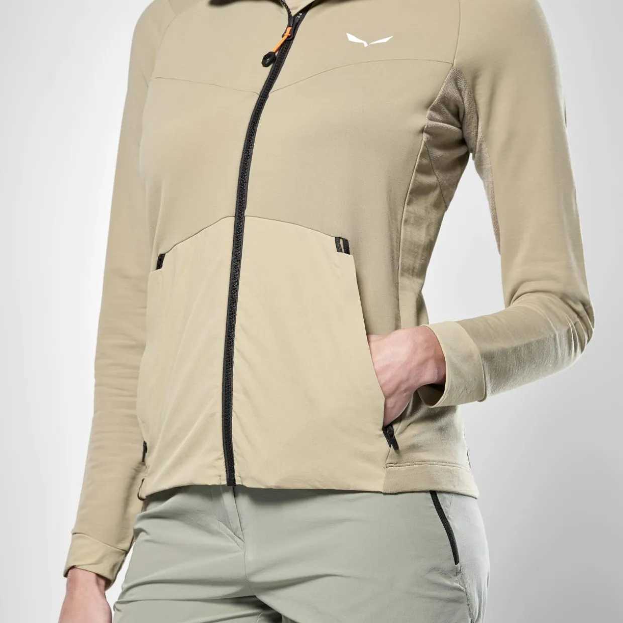 Puez Merino Durastretch Kapuzenjacke Damen
