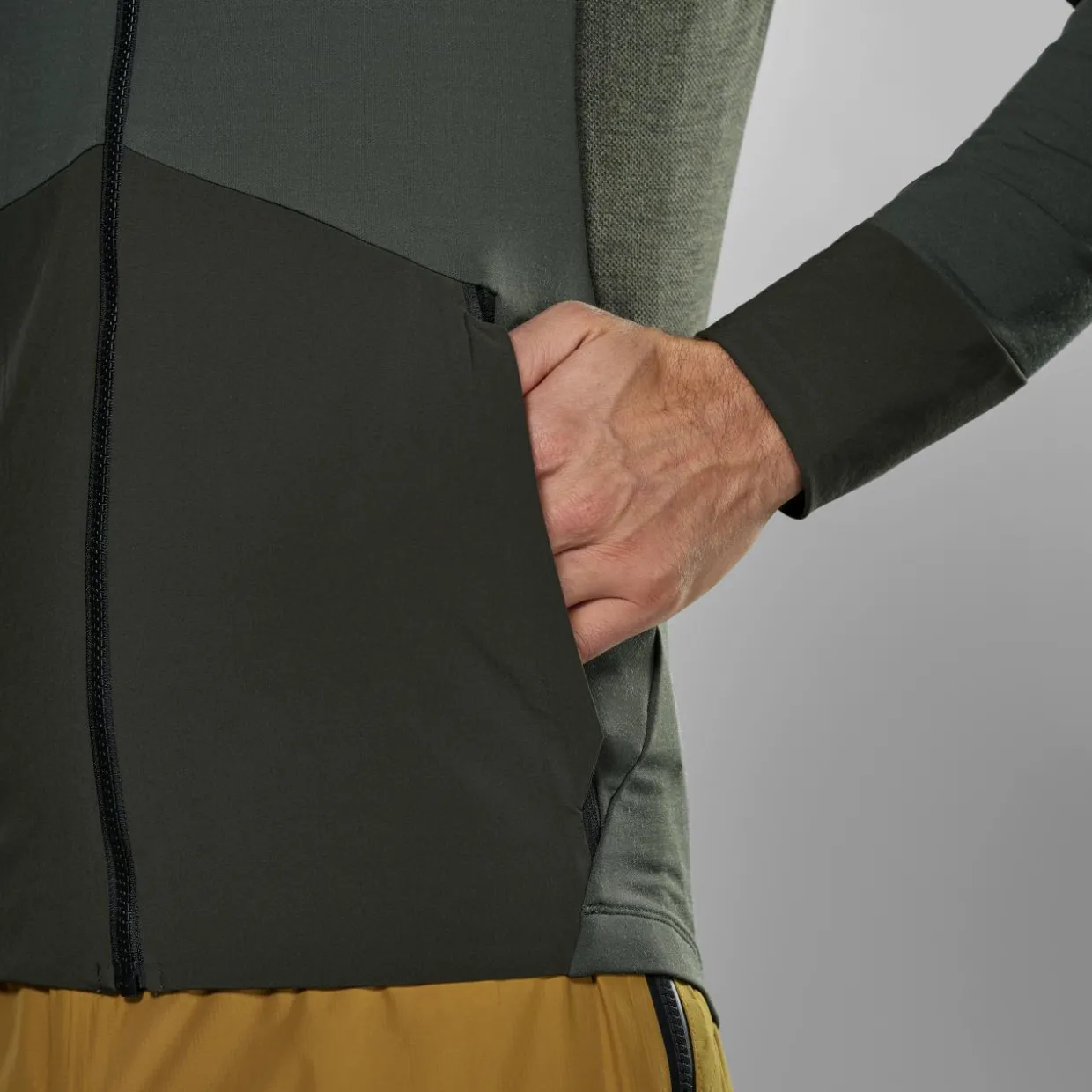 Puez Merino Durastretch Kapuzenkjacke Herren