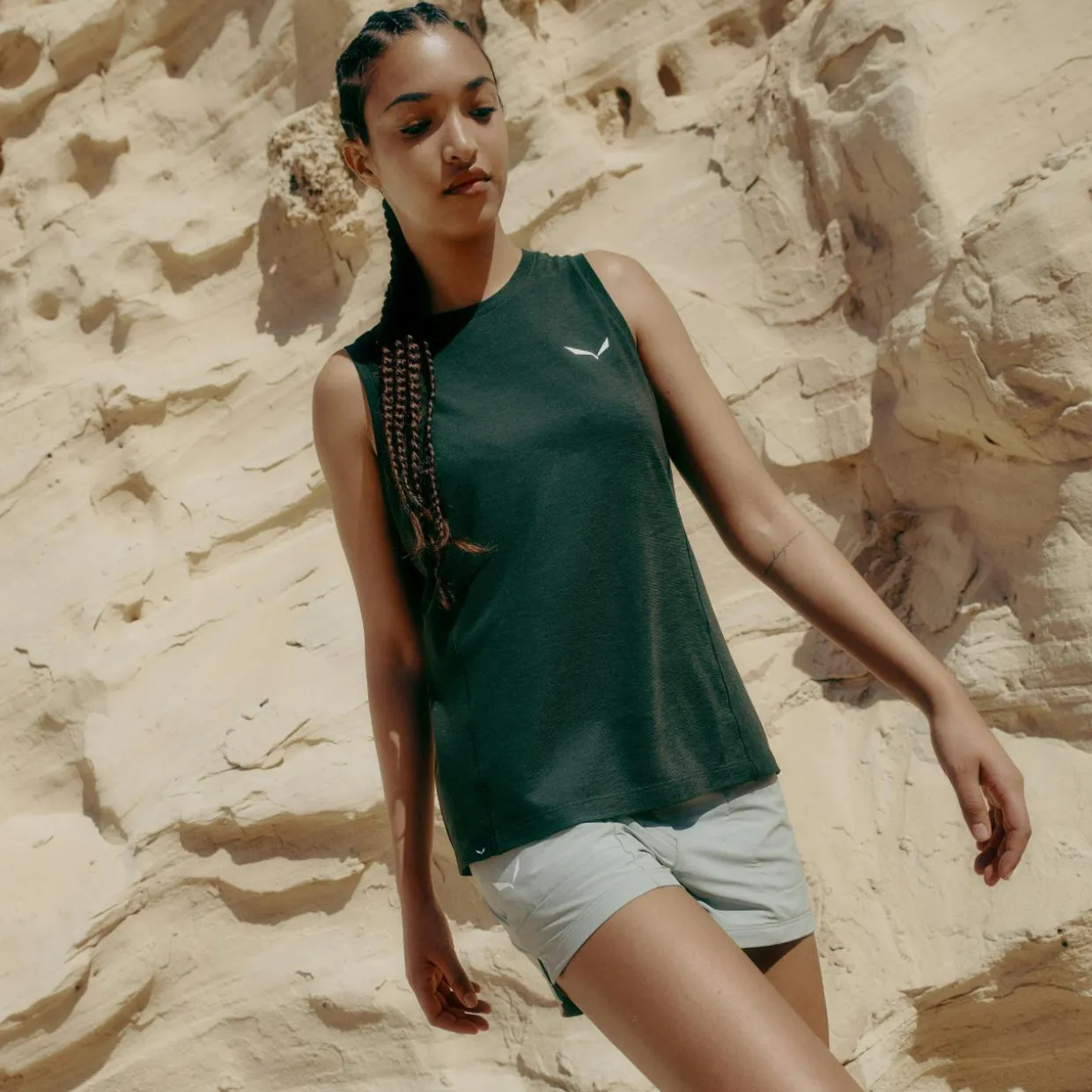 Puez Merino Hybrid Tanktop Damen