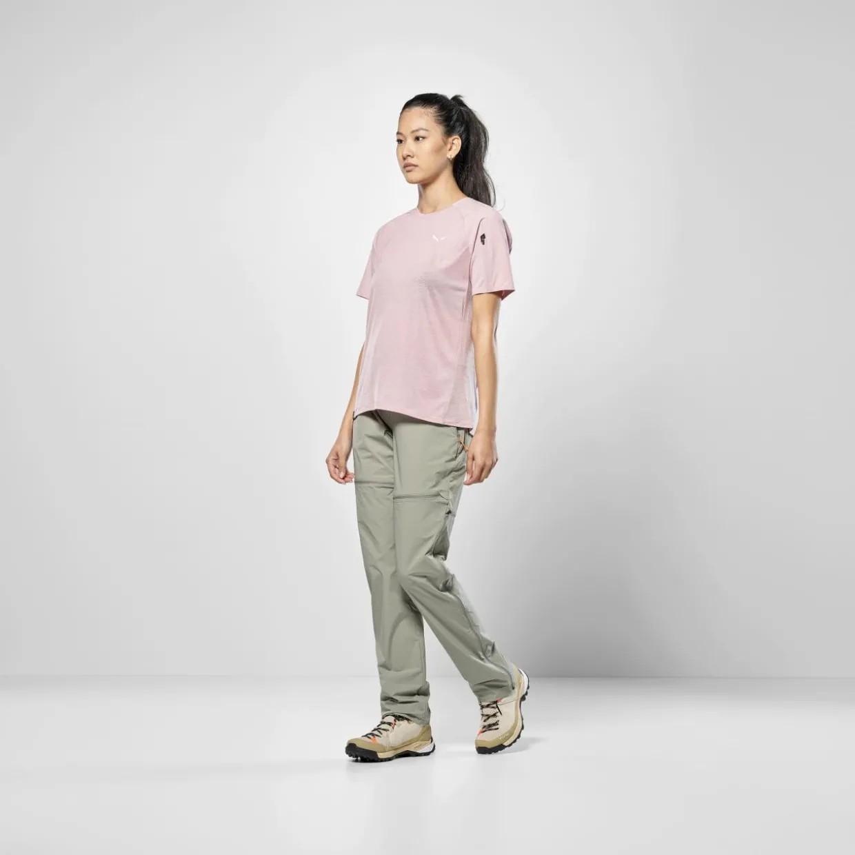 Puez Merino Hybrid T-Shirt Damen