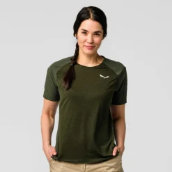 Puez Merino Hybrid T-Shirt Damen