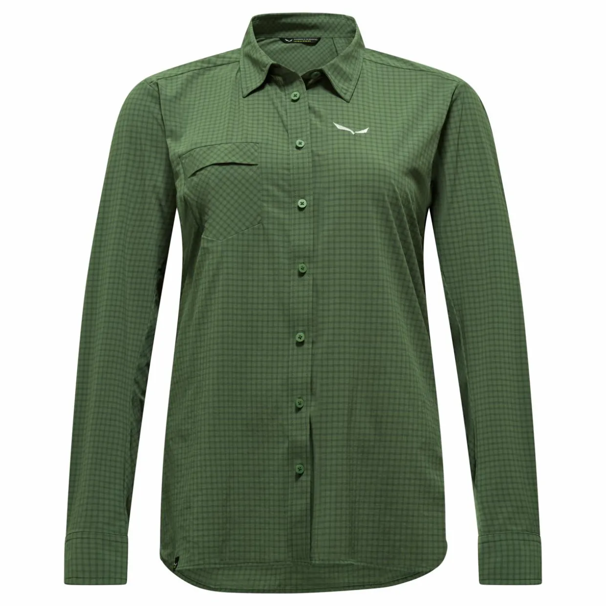 Puez Minicheck Dry'ton Damen T Shirt