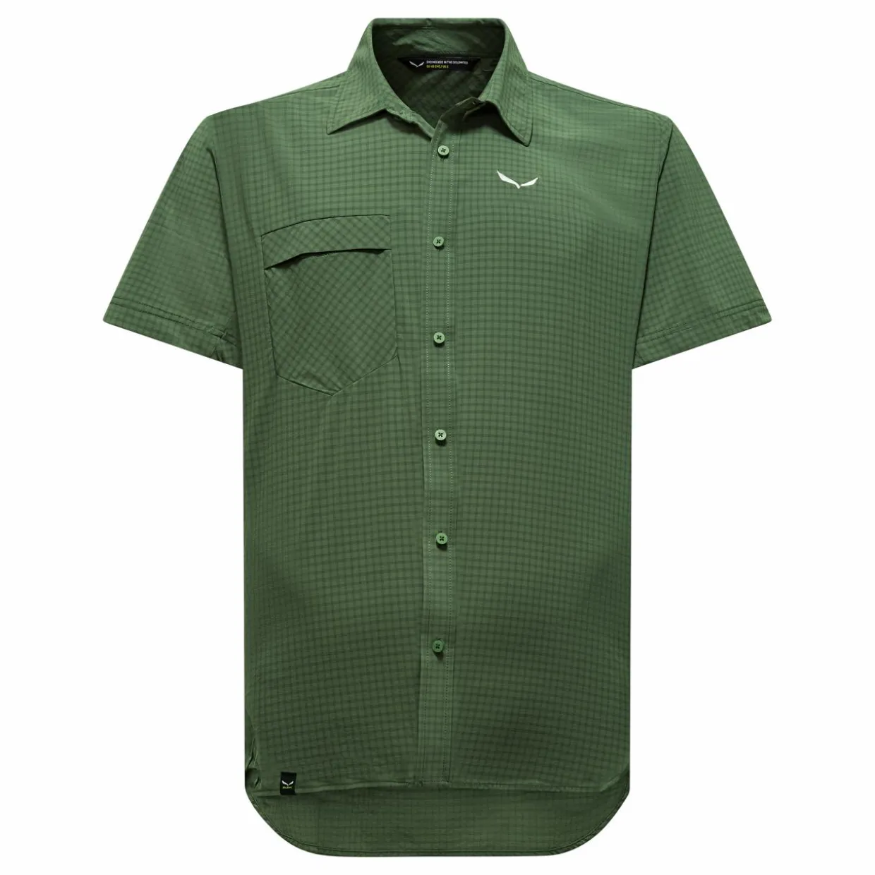 Puez Minicheck Dry'ton Kurzarm Herren T-Shirt