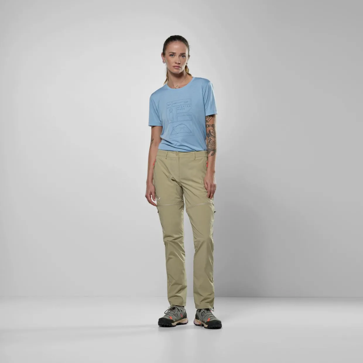Puez Talvena Durastretch 2 in 1 Hose Damen