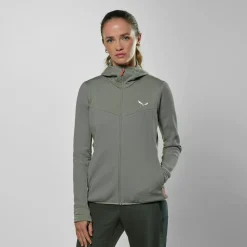 Puez Waffle Hybrid Polarlite Kapuzenjacke Damen