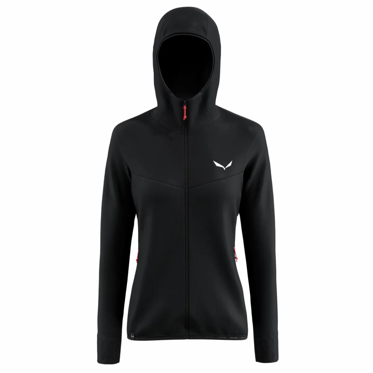 Puez Waffle Hybrid Polarlite Kapuzenjacke Damen