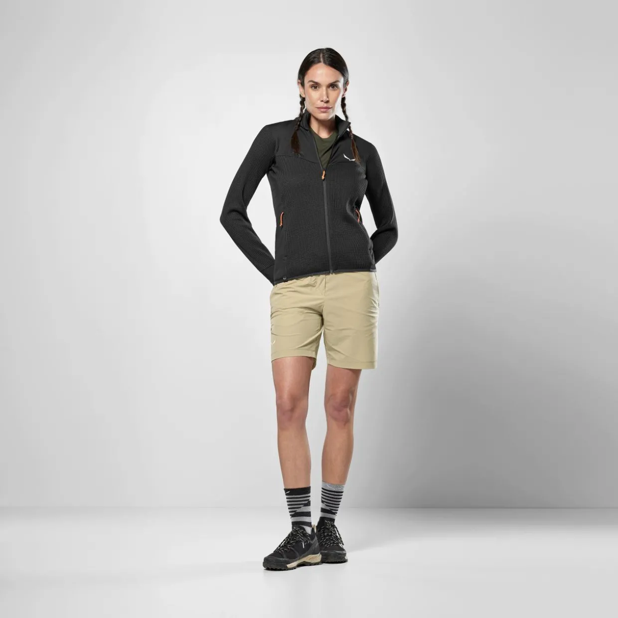 Puez Waffle Hybrid Polarlite Jacke Damen