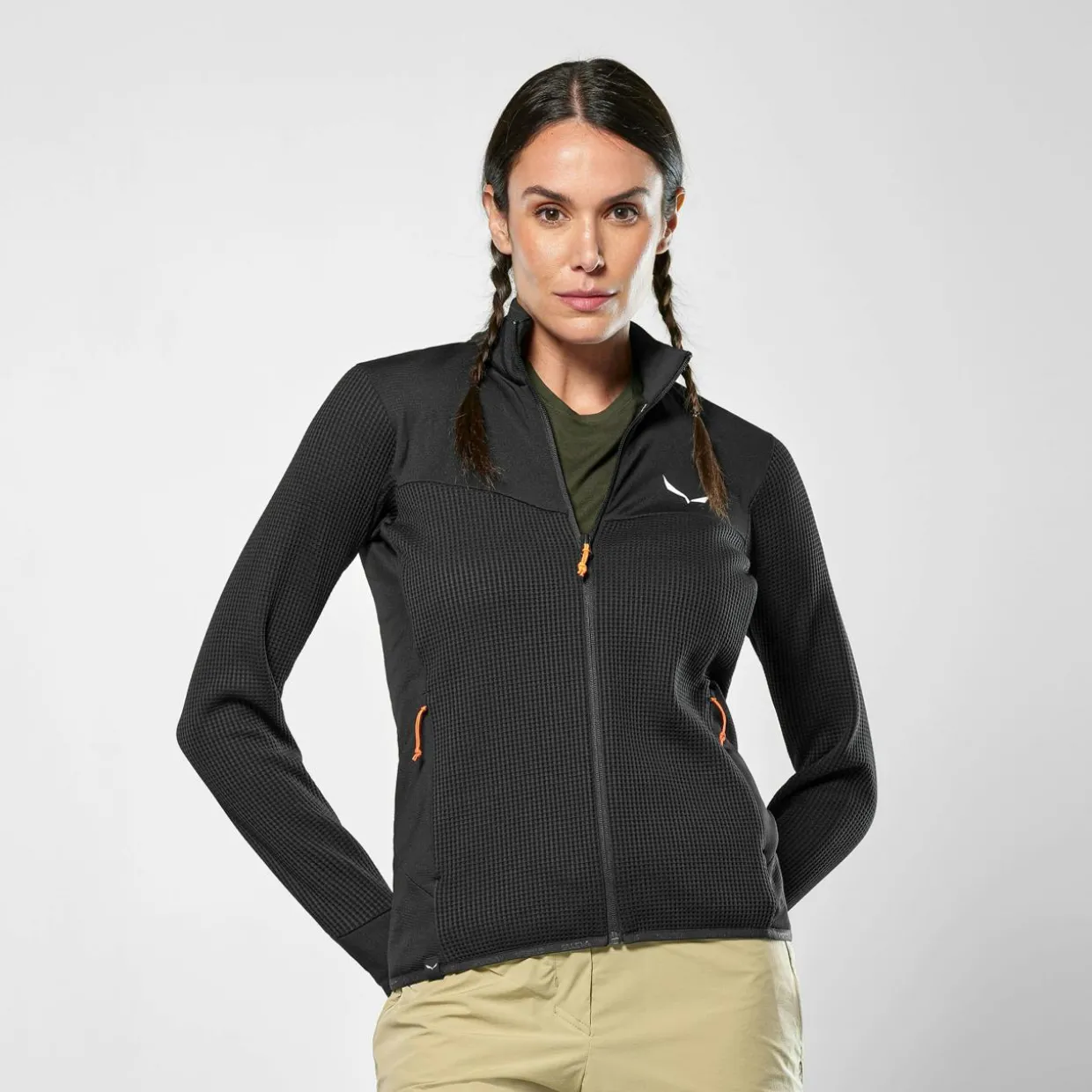 Puez Waffle Hybrid Polarlite Jacke Damen