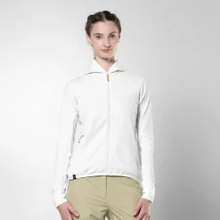 Puez Waffle Hybrid Polarlite Kapuzenjacke Damen