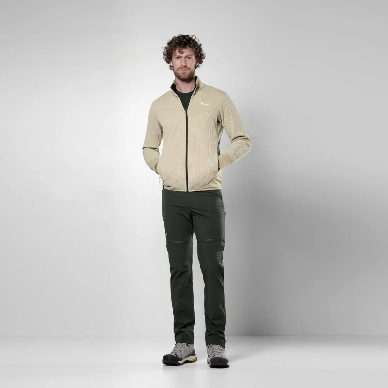 Puez Waffle Hybrid Polarlite Jacke Herren