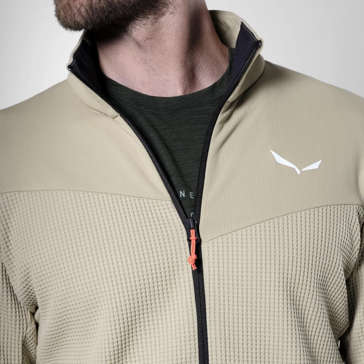 Puez Waffle Hybrid Polarlite Jacke Herren