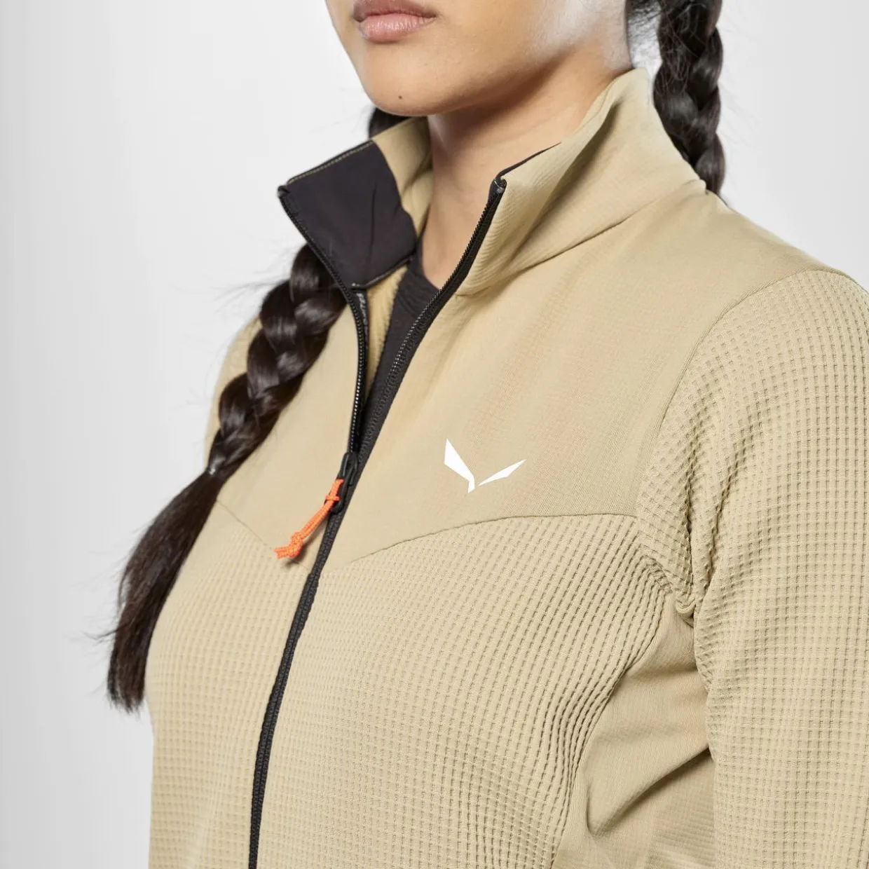 Puez Waffle Hybrid Polarlite Jacke Damen