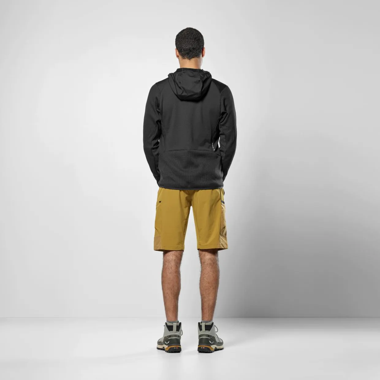 Puez Waffle Hybrid Polarlite Kapuzenjacke Herren