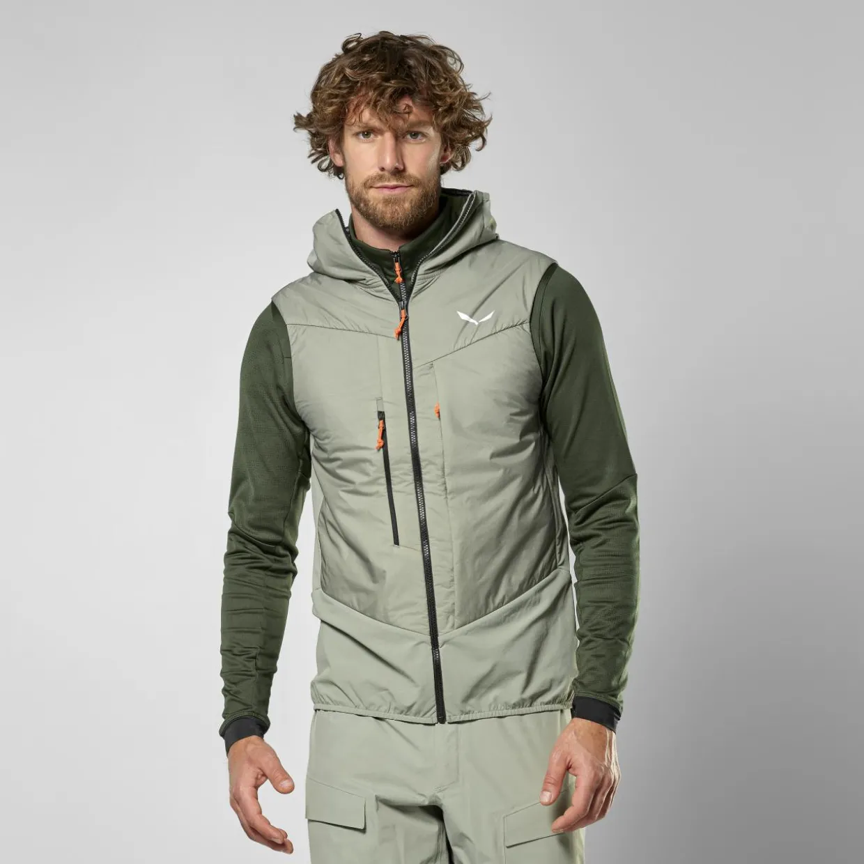 Sella Durastretch/Tirolwool® Responsive Hybrid Weste Herren