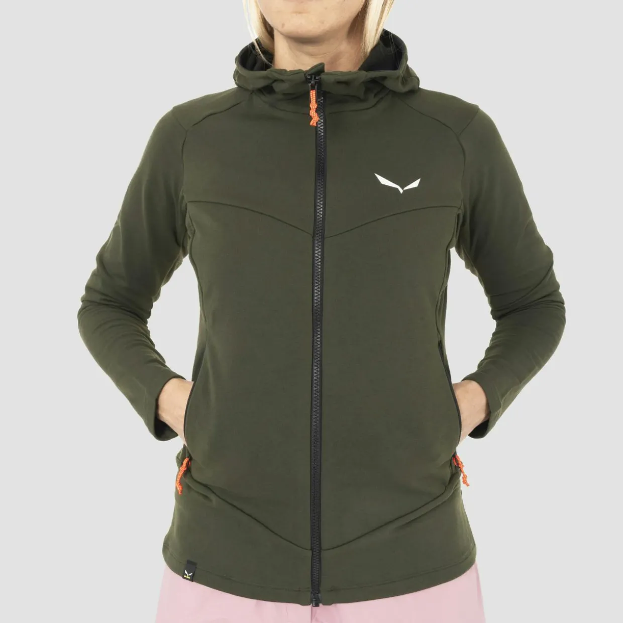 Sella Merino Kapuzenjacke Damen