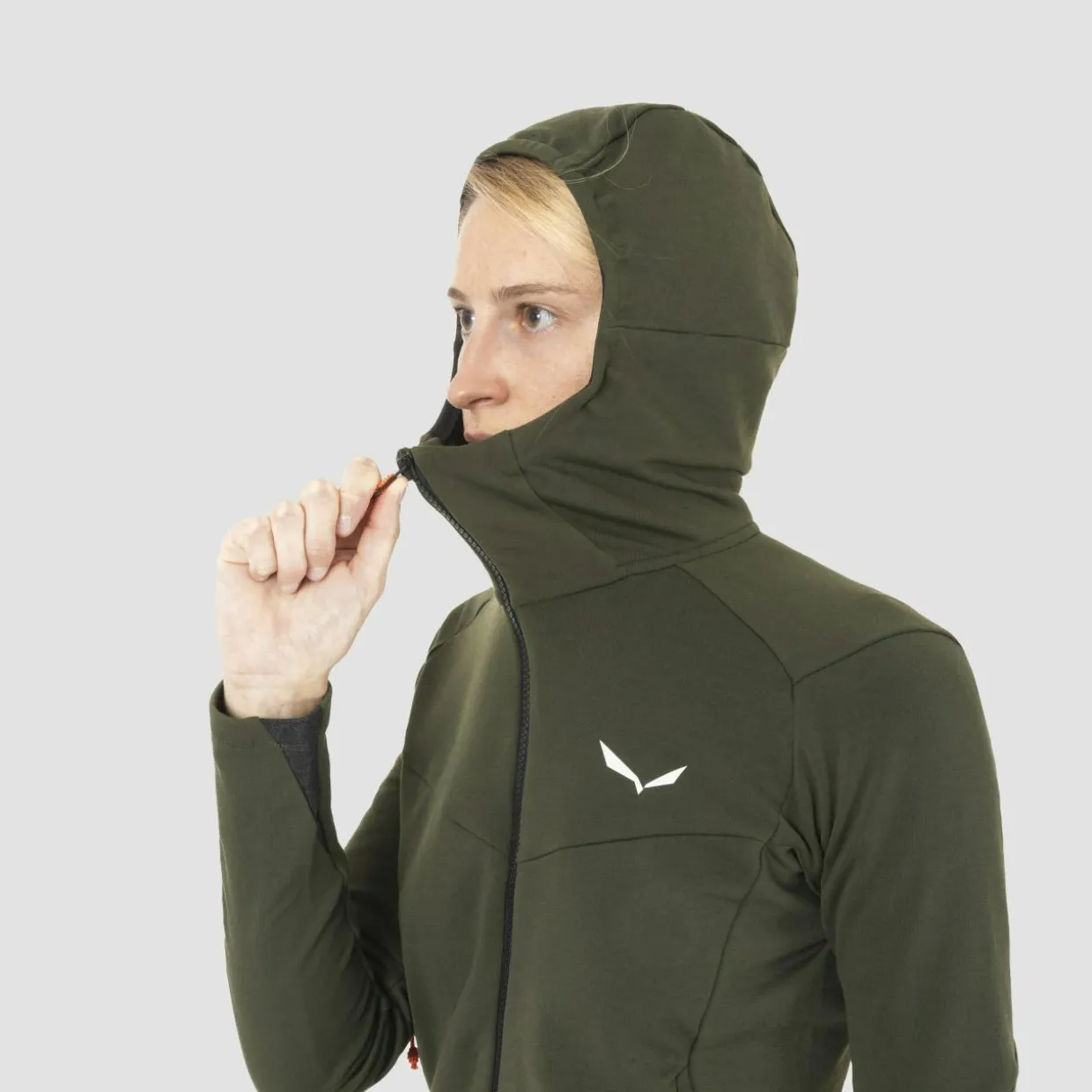 Sella Merino Kapuzenjacke Damen