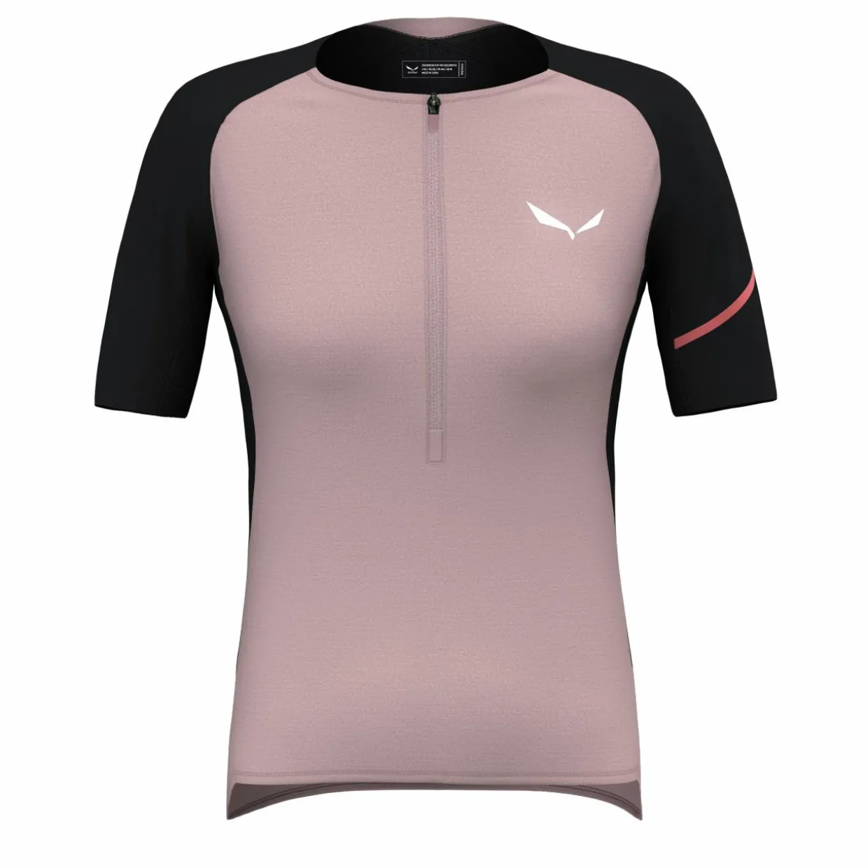 Vento Merino Half Zip T-Shirt Damen