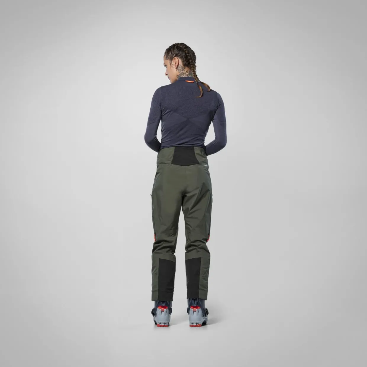 Zebru Responsive Half-Zip T-Shirt Damen