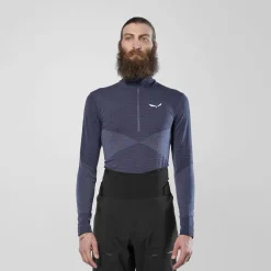 Zebru Responsive Half-Zip T-Shirt Herren
