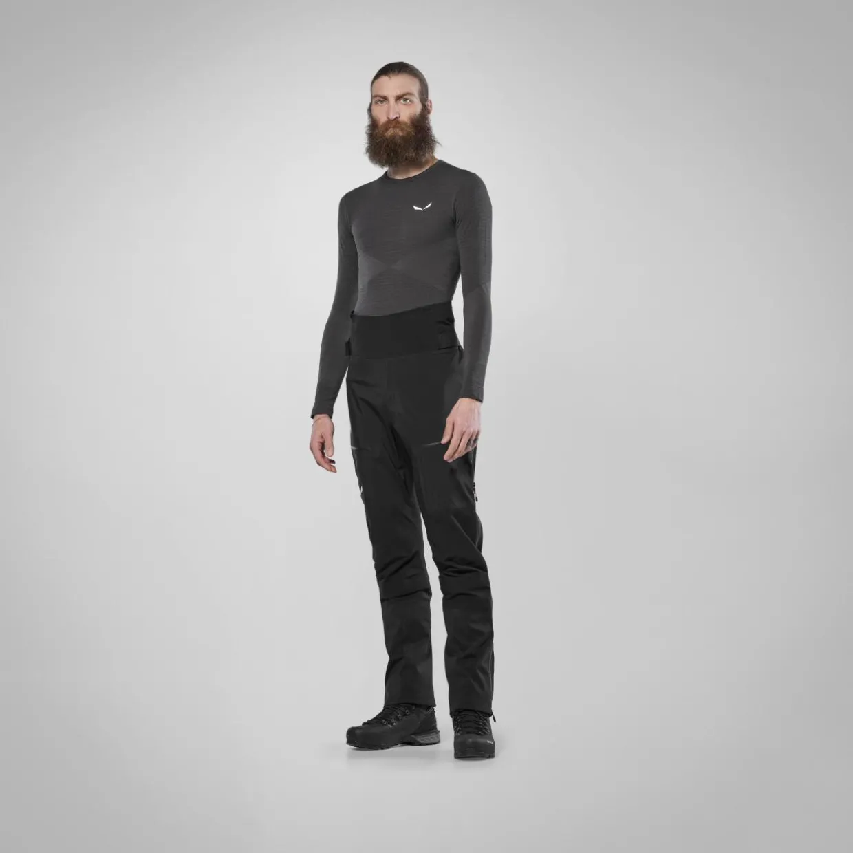Zebru Responsive Langarm Shirt Herren