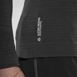 Zebru Responsive Langarm Shirt Herren