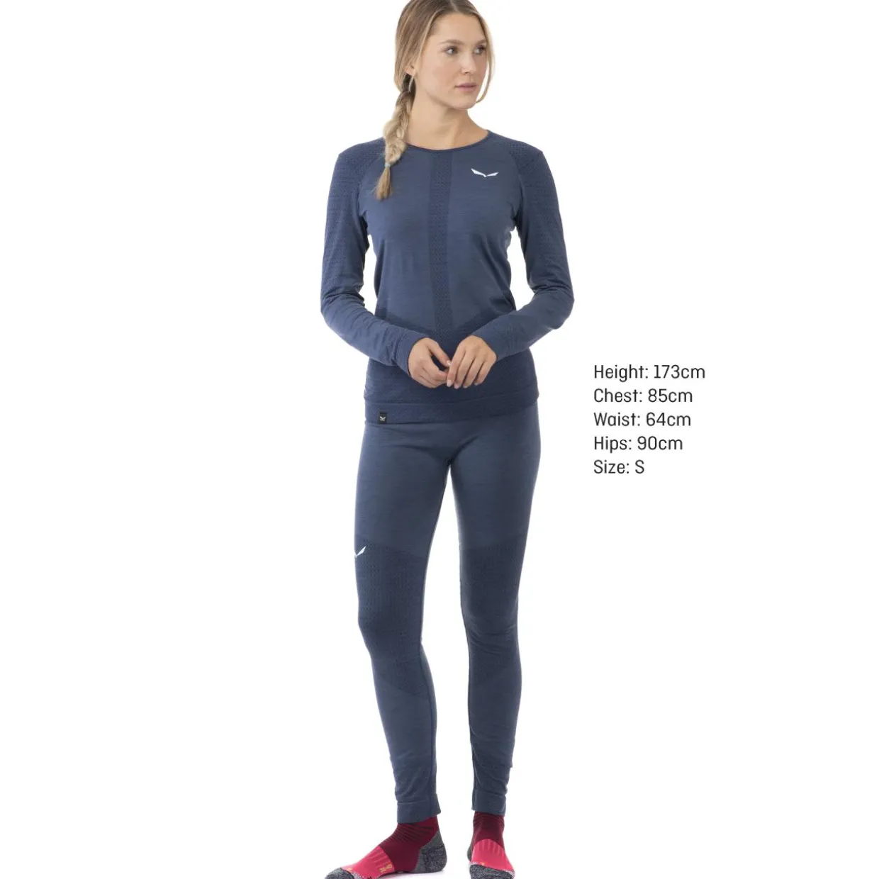 Zebru Responsive Langarm Shirt Damen