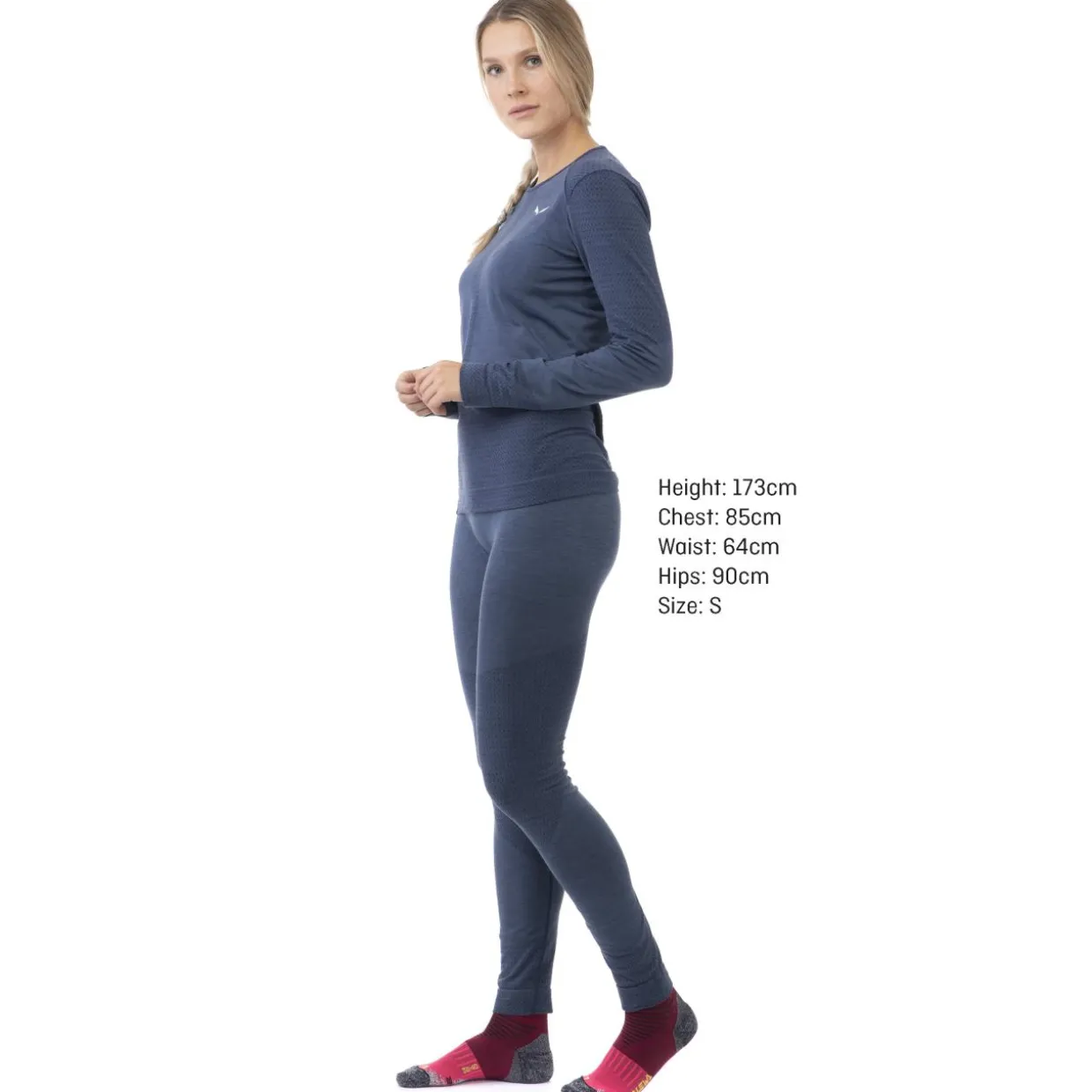 Zebru Responsive Langarm Shirt Damen
